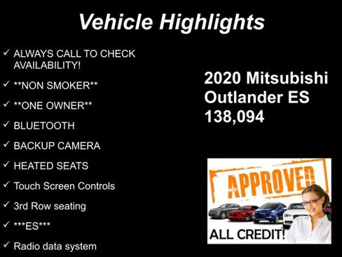 Used 2020 Mitsubishi Outlander ES image 9