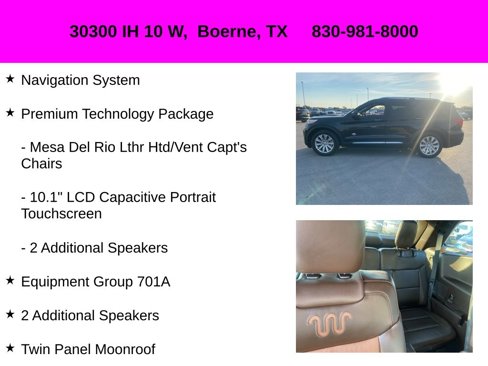 Used 2021 Ford Explorer King Ranch w/ Premium Technology Package image 10