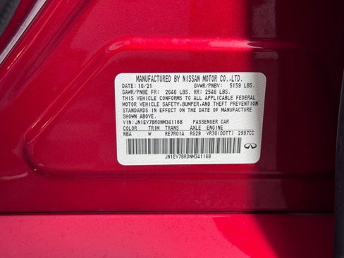 Certified 2022 INFINITI Q50 Luxe w/ Cargo Package image 30
