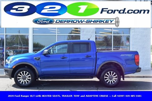 Used 2019 Ford Ranger XLT w/ Equipment Group 302A Luxury image 2