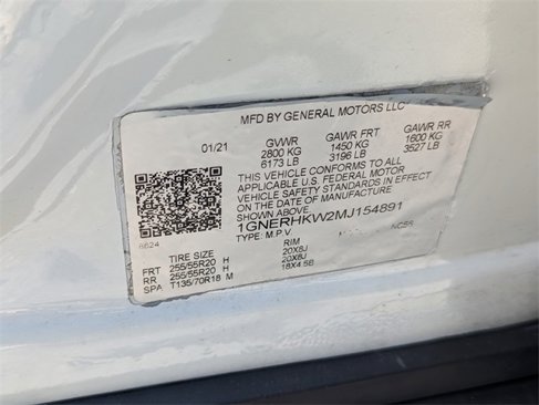 Used 2021 Chevrolet Traverse LT w/ LT Premium Package image 22