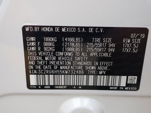 Used 2019 Honda HR-V EX image 23