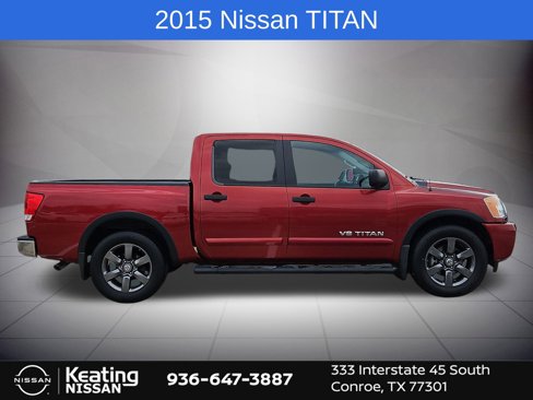 Used 2015 Nissan Titan SV w/ SV Value Truck Package image 2
