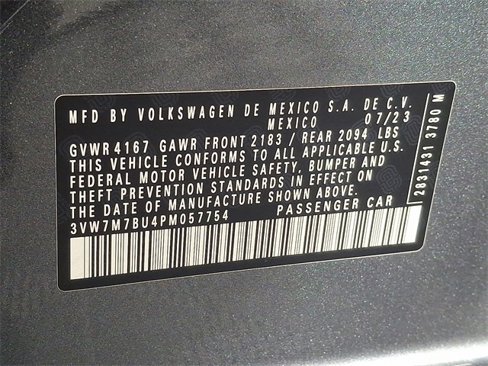 Used 2023 Volkswagen Jetta SE w/ Panoramic Sunroof Package image 26