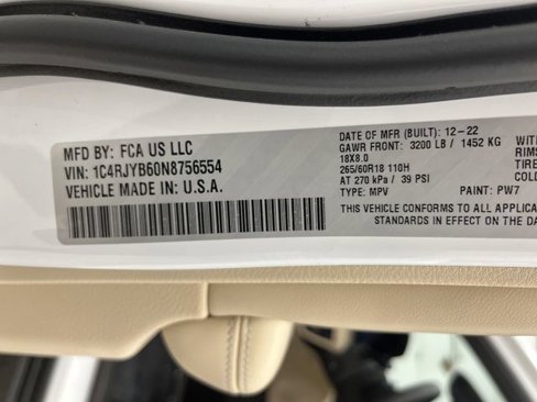 Used 2022 Jeep Grand Cherokee Limited 4xe w/ Luxury Tech Group II image 44
