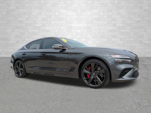 Certified 2022 Genesis G70 3.3T w/ Sport Prestige Package image 1