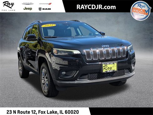 Certified 2021 Jeep Cherokee Latitude Lux w/ Sun & Sound Group image 1