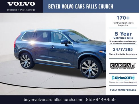 Certified 2024 Volvo XC90 T8 Plus image 1