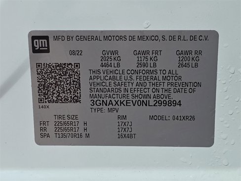 Used 2022 Chevrolet Equinox LT image 35