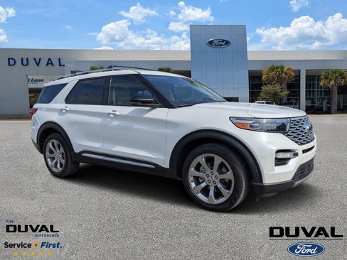 Certified 2020 Ford Explorer Platinum w/ Premium Technology Package image 1