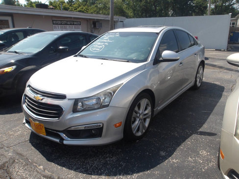 Used 2015 Chevrolet Cruze LTZ w/ Sun, Sound and Sport Package image 1