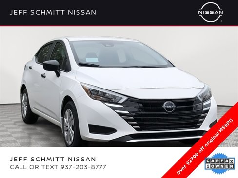 Certified 2025 Nissan Versa S w/ Trunk Package image 1