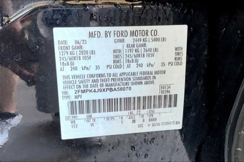 Certified 2023 Ford Edge SEL image 33