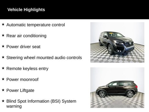 Used 2019 Honda Passport EX-L image 2