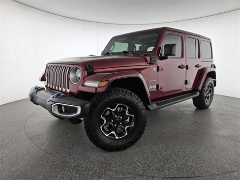 Used 2022 Jeep Wrangler Unlimited Sahara w/ Cold Weather Group image 1