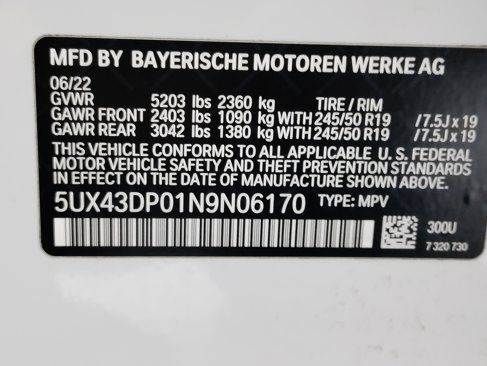Used 2022 BMW X3 sDrive30i w/ Convenience Package image 35