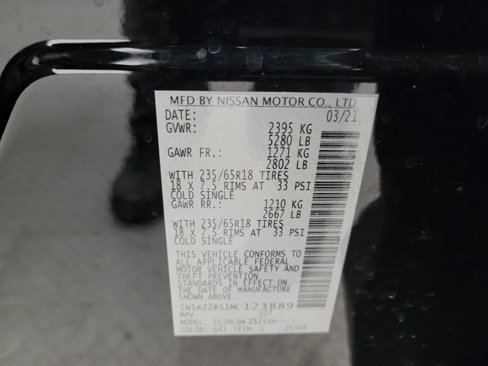 Used 2021 Nissan Murano SV image 33