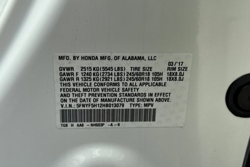 Used 2017 Honda Pilot LX image 29