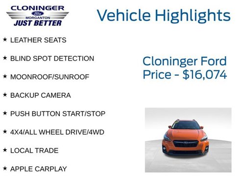 Used 2019 Subaru Crosstrek 2.0i Limited w/ Moonroof Package w/Navigation image 5