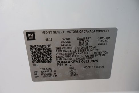 Used 2019 Chevrolet Equinox LT w/ LPO, Floor Liner Package image 43