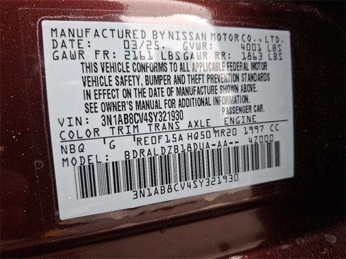 New 2025 Nissan Sentra SV image 14