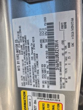 Used 2020 Ford Fusion SE image 11