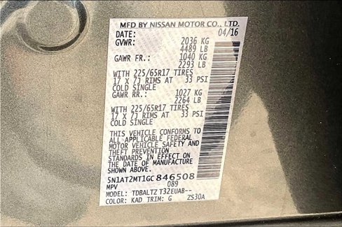 Used 2016 Nissan Rogue SV w/ SV Premium Package image 33