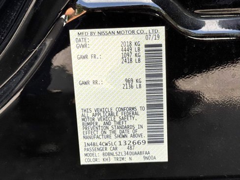 Certified 2020 Nissan Altima 2.5 SR w/ Premium Package image 16