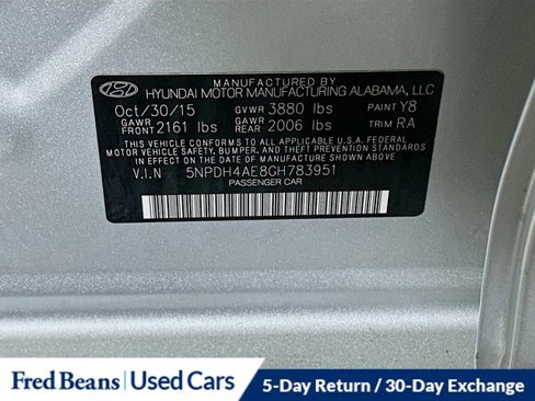 Used 2016 Hyundai Elantra SE image 30
