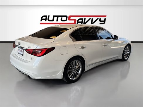 Used 2019 INFINITI Q50 Luxe w/ Essential Package (3.0T Luxe) image 7