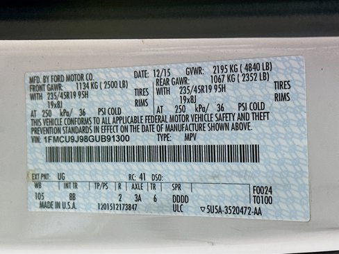 Used 2016 Ford Escape Titanium w/ Equipment Group 301A image 32