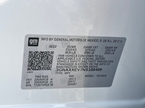 Used 2022 Chevrolet Equinox Premier w/ LPO, Floor Liner Package image 26