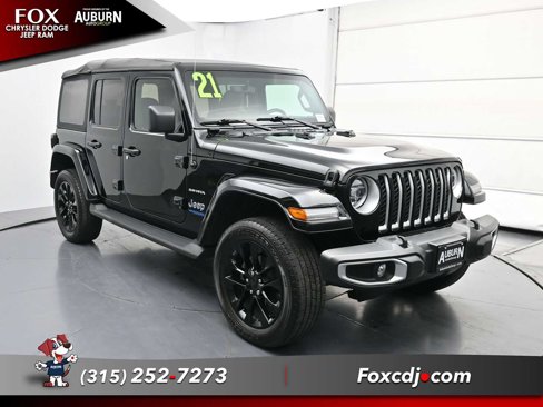 Used 2021 Jeep Wrangler Sahara w/ Cold Weather Group image 2