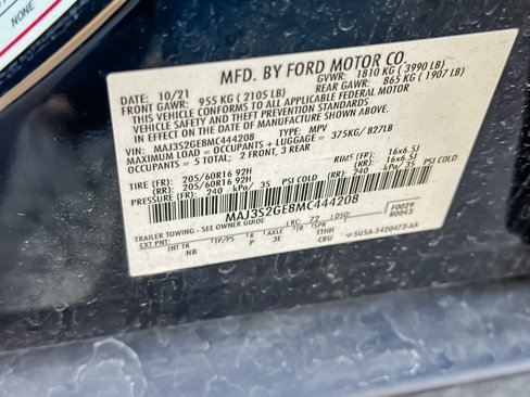 Used 2021 Ford EcoSport SE image 51