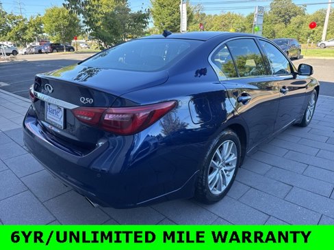 Certified 2022 INFINITI Q50 Luxe w/ Cargo Package image 7