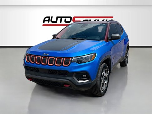 Used 2022 Jeep Compass Trailhawk w/ Trailhawk Elite Group image 3