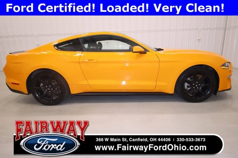 Certified 2019 Ford Mustang Coupe w/ Equipment Group 101A image 1