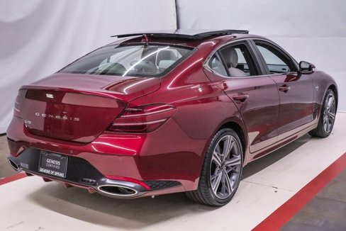 Certified 2025 Genesis G70 2.5T w/ Sport Prestige Package image 6