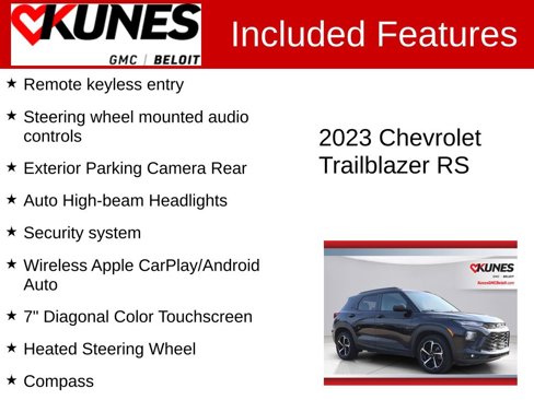 Used 2023 Chevrolet TrailBlazer RS image 3