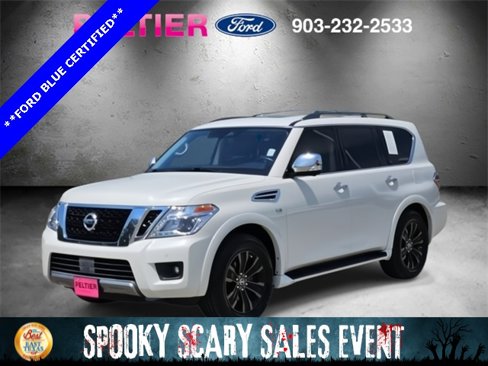 Used 2019 Nissan Armada Platinum w/ Captain's Chairs Package image 3