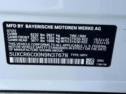 Used 2022 BMW X5 xDrive40i w/ M Sport Package image 85