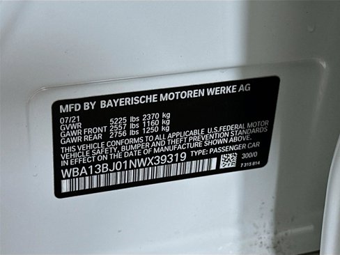 Used 2022 BMW 530i xDrive w/ Convenience Package image 33