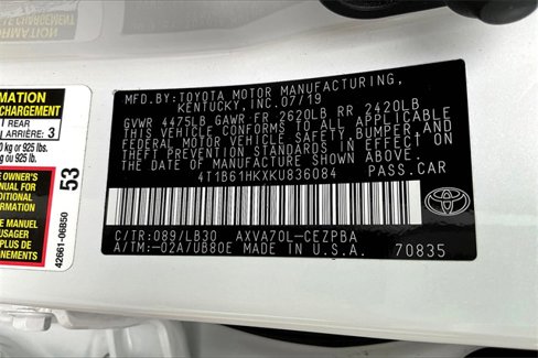 Used 2019 Toyota Camry XSE image 31