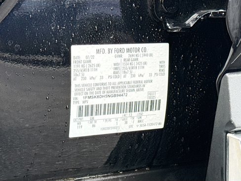 Used 2022 Ford Explorer XLT image 31