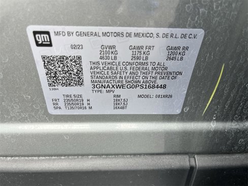 Used 2023 Chevrolet Equinox RS w/ RS Leather Package image 34
