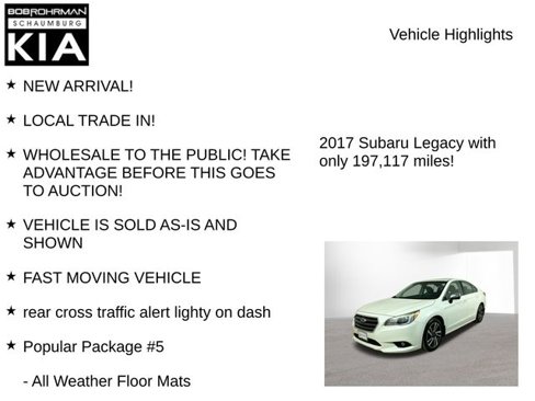 Used 2017 Subaru Legacy 2.5i Sport image 7
