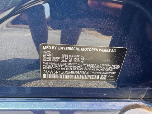 Used 2021 BMW 330i Sedan w/ Premium Package image 20