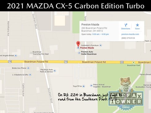 Used 2021 MAZDA CX-5 Carbon Edition image 27