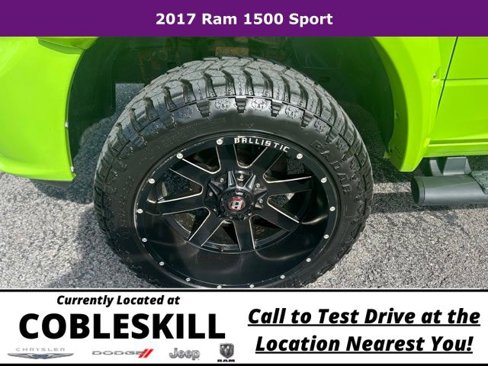 Used 2017 RAM 1500 Sport w/ Sublime Green Sport Package image 9