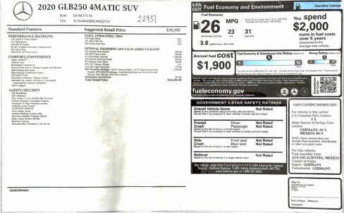 Used 2020 Mercedes-Benz GLB 250 4MATIC image 2